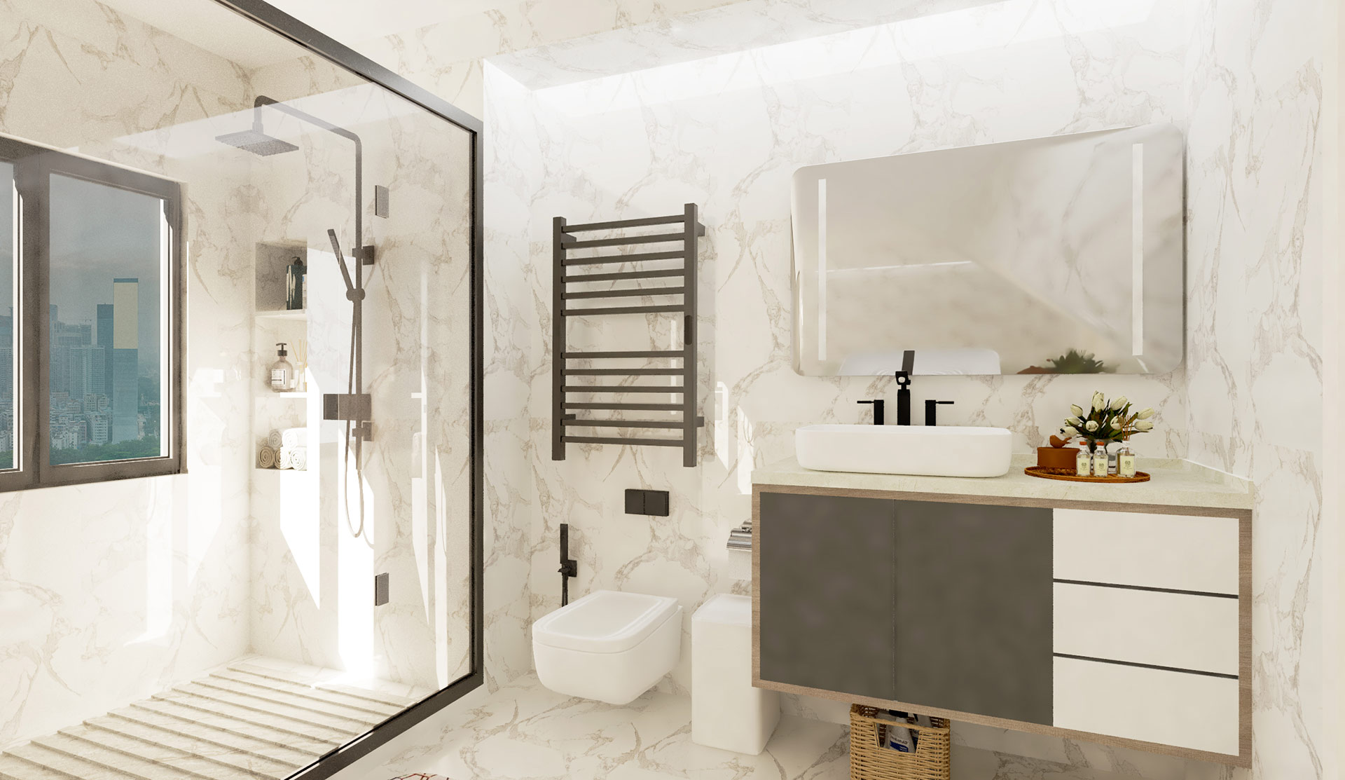 告别闷湿黏腻！电热毛巾架：夏季浴室健康的守护者